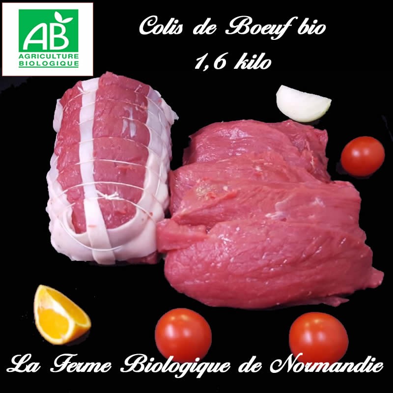 Colis de viande de boeuf bio Tradition - FERME DE BONNEVAL