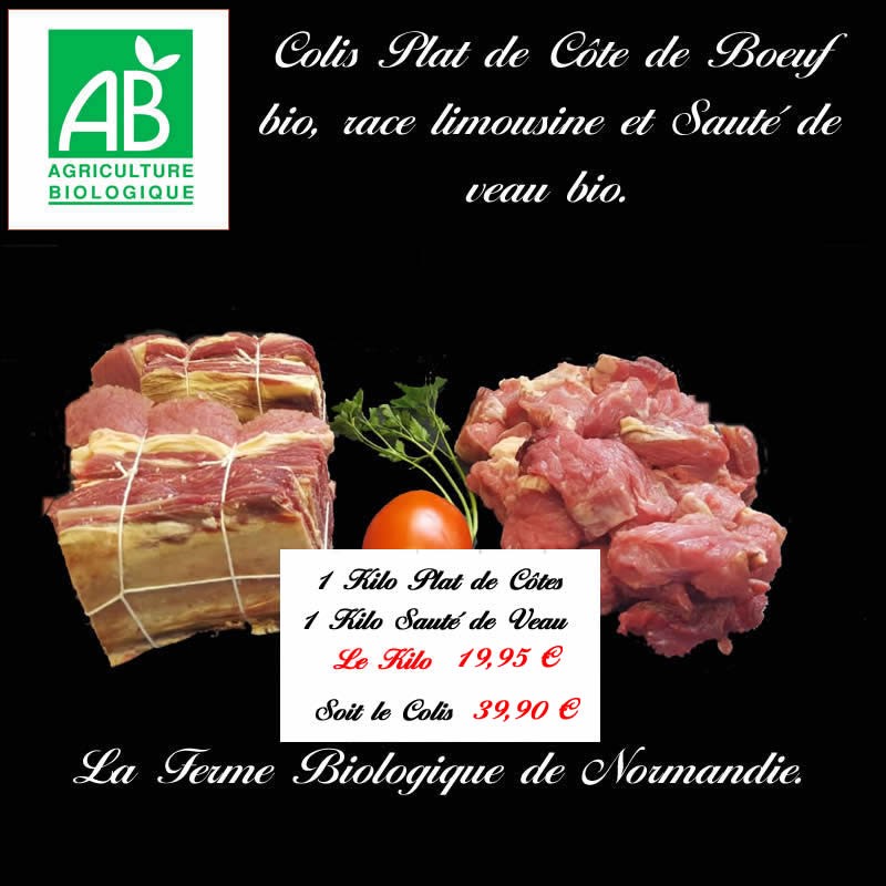 Commander votre Colis de 5 kg de Boeuf - Viande Limousine