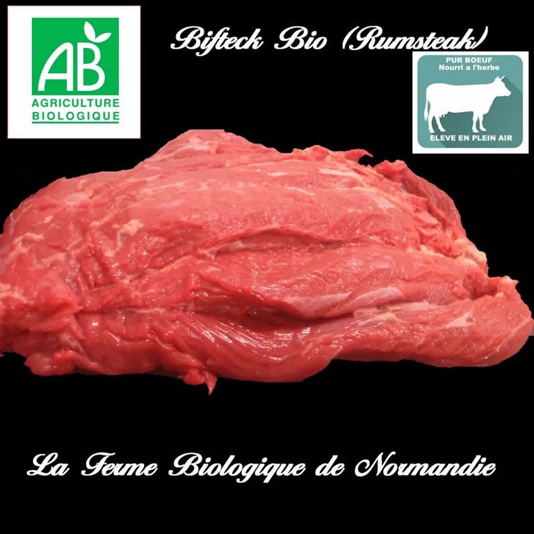 Promo bifteak bio rumsteak 900g