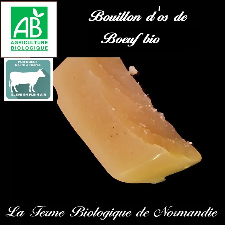 fonds de jus bouillon de boeuf bio