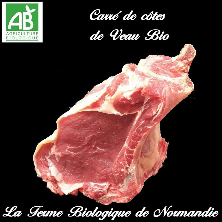 Carre cotes de veau bio 