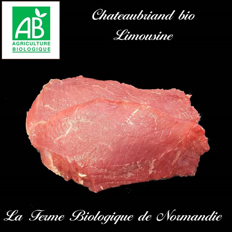 Chateaubriand boeuf bio limousine