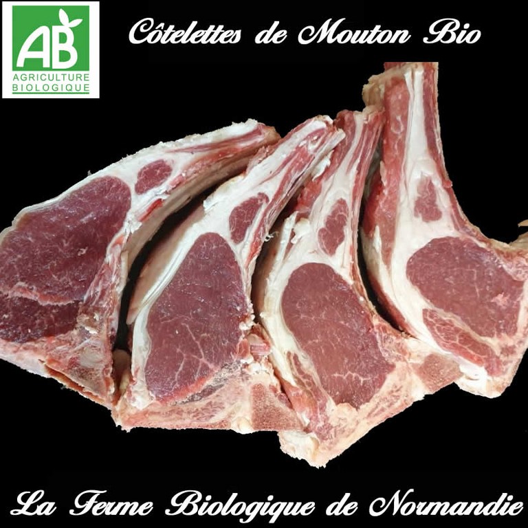 cotelettes mouton bio 