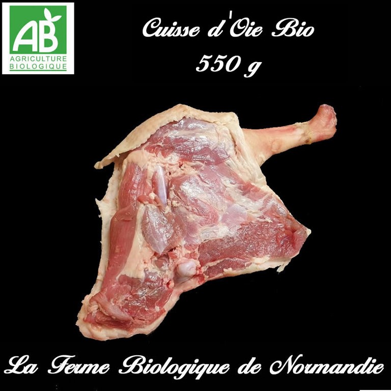 Cuisse d'oie Bio 550g