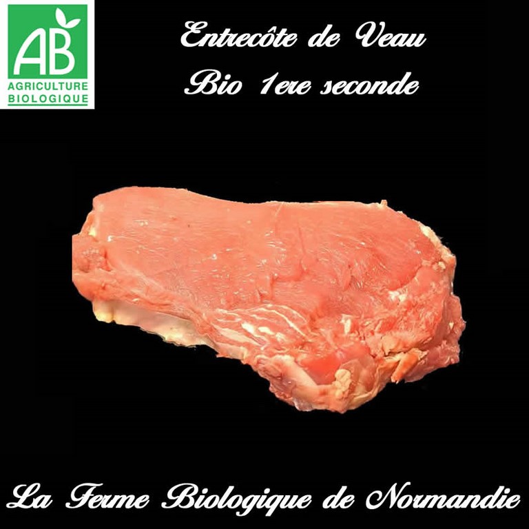 Entrecote de veau bio découverte