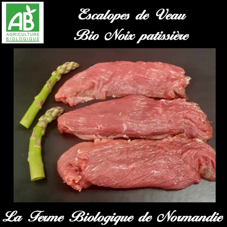 Escalopes de veau bio 