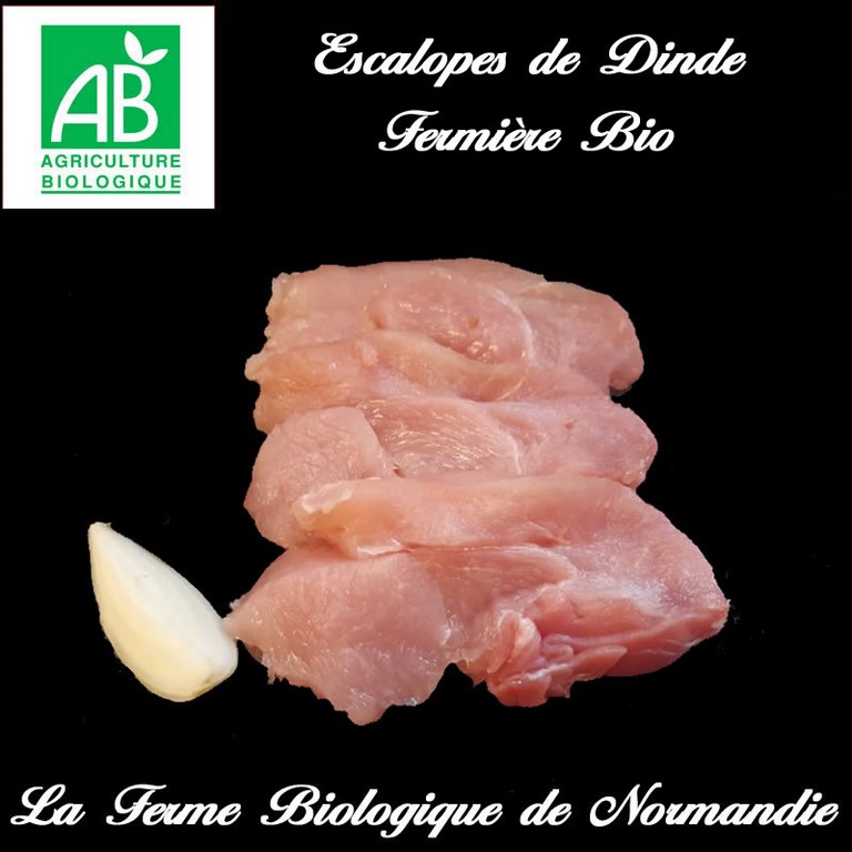 Escalope de dinde bio