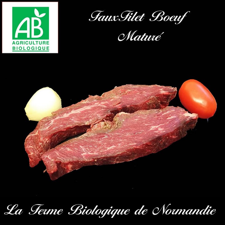 Faux filet boeuf bio maturé