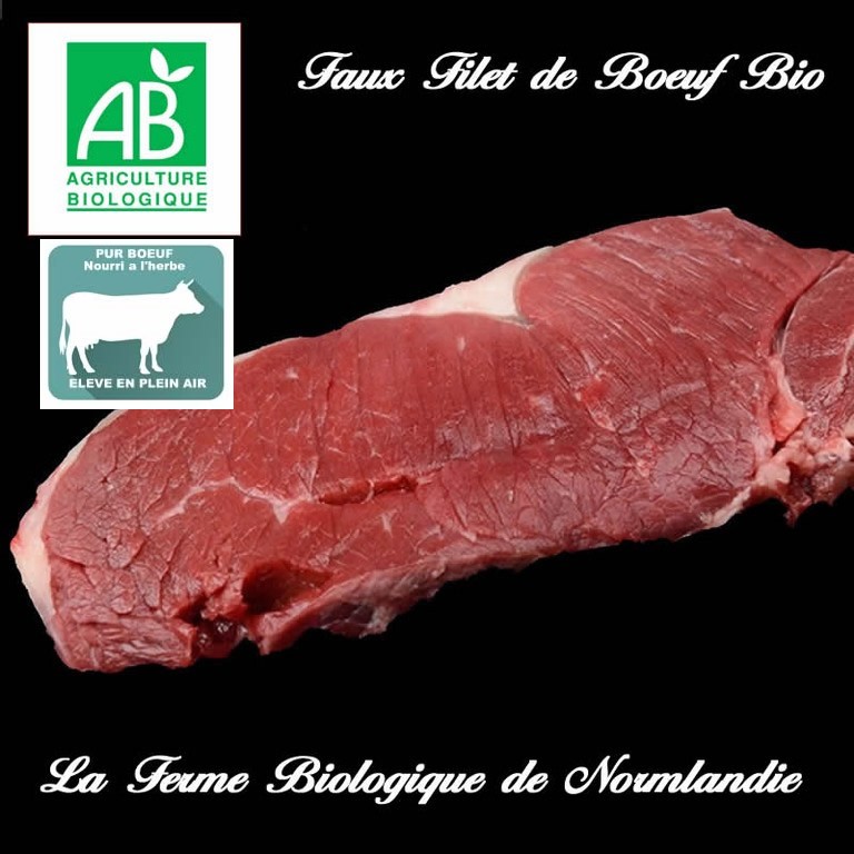 faux filet  boeuf bio limousine