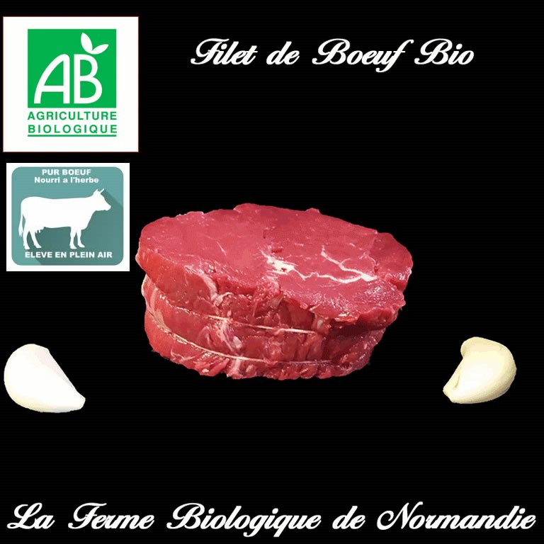 filet de boeuf bio limousine 200 g