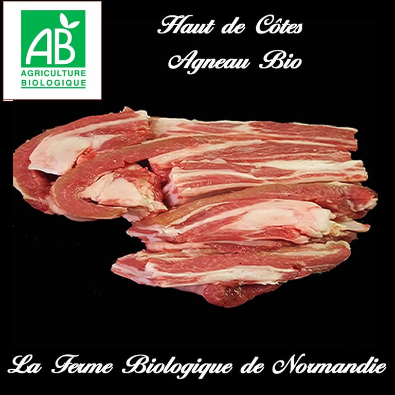 haut de cote agneau bio