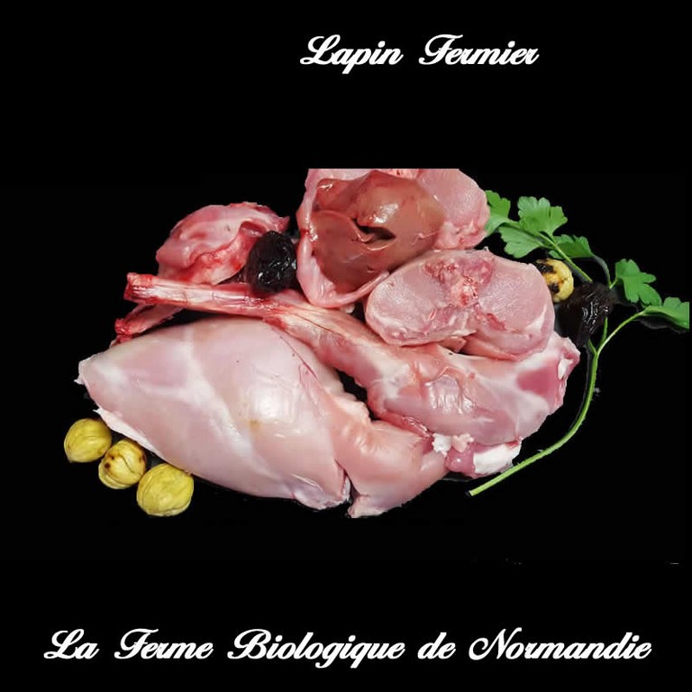 lapin fermier  1,6 kilo