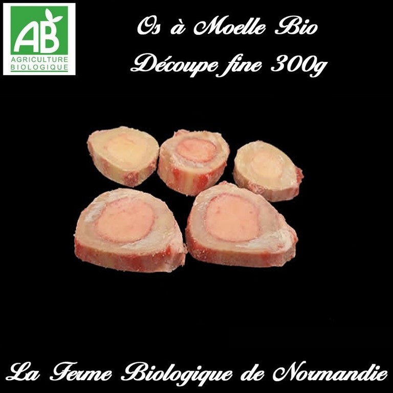 os a moelle de boeuf bio découpe fine