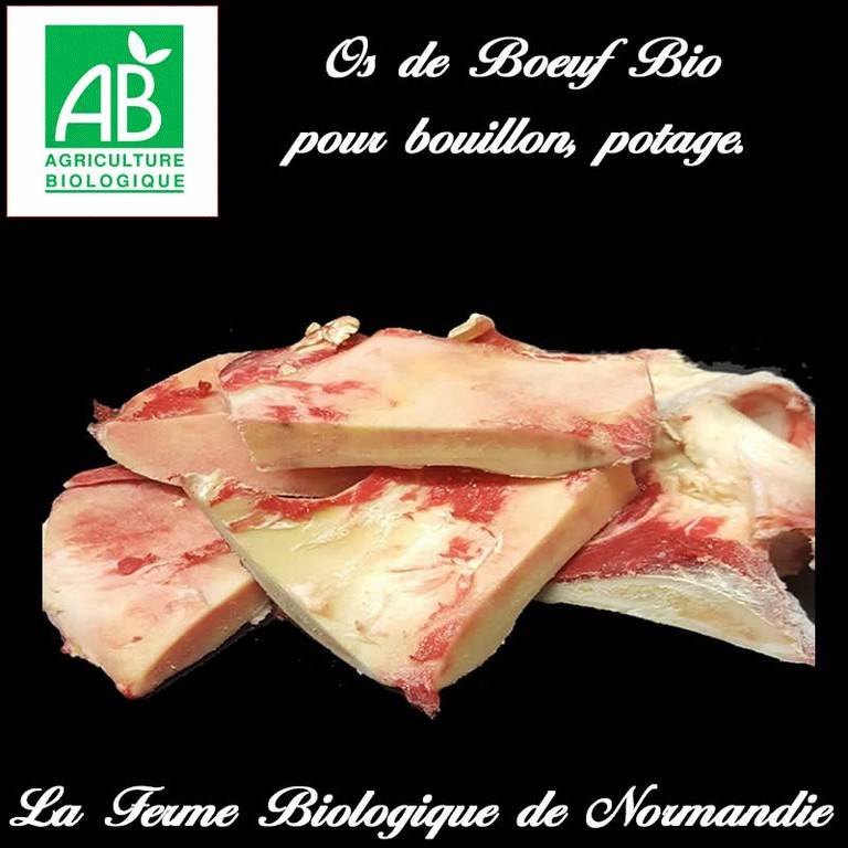 os de boeuf bio pour bouillon