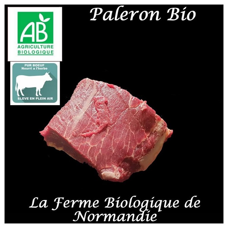 Paleron de boeuf bio 600g