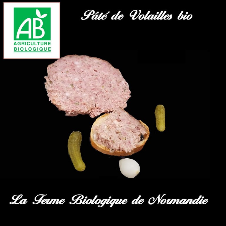 Paté de volailles bio 200g
