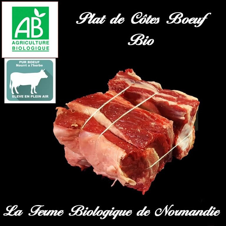 Colis de viande de boeuf bio 15kg race limousine