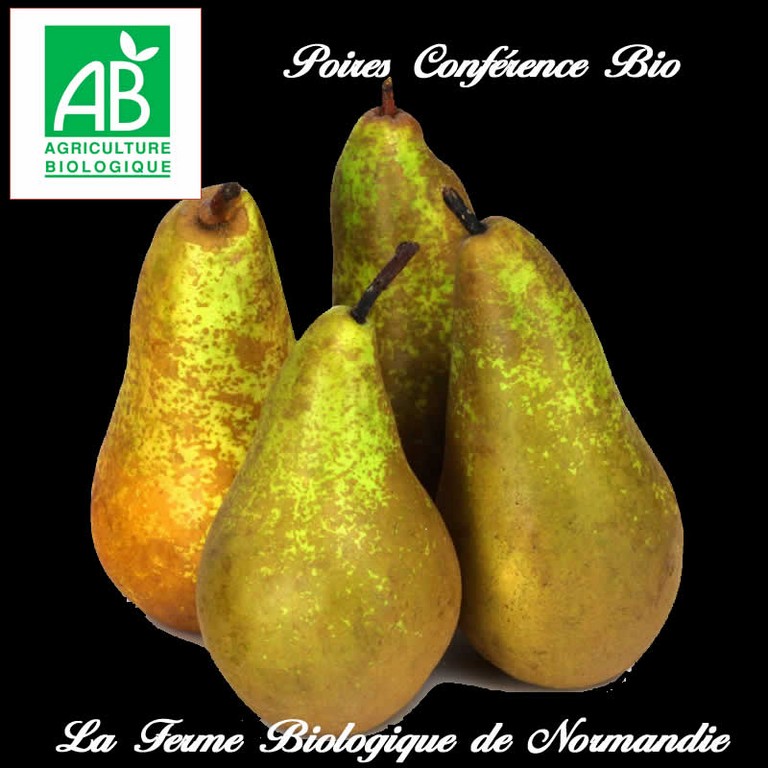 Poires conférence bio