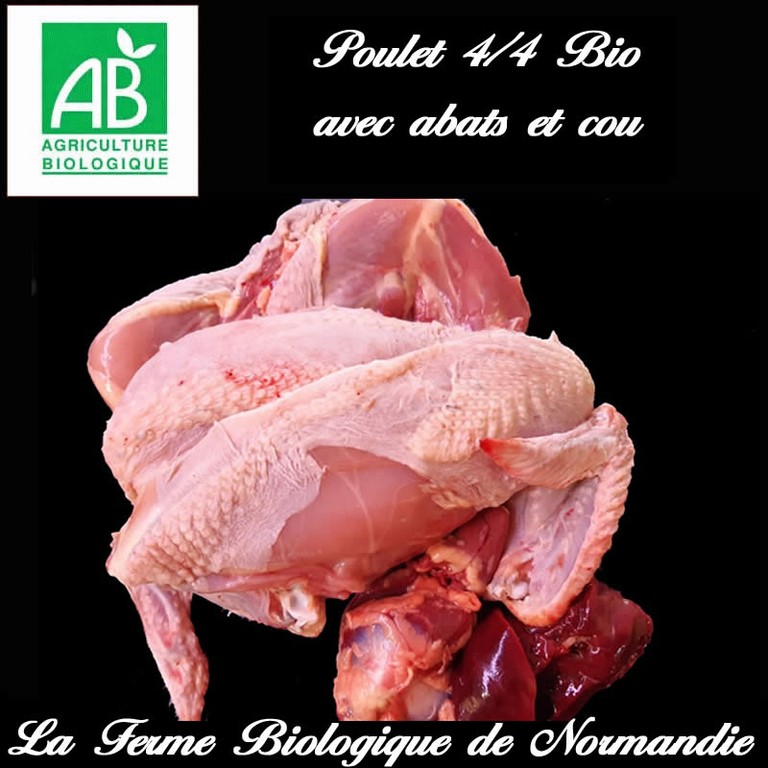 Poulet 4/4 bio