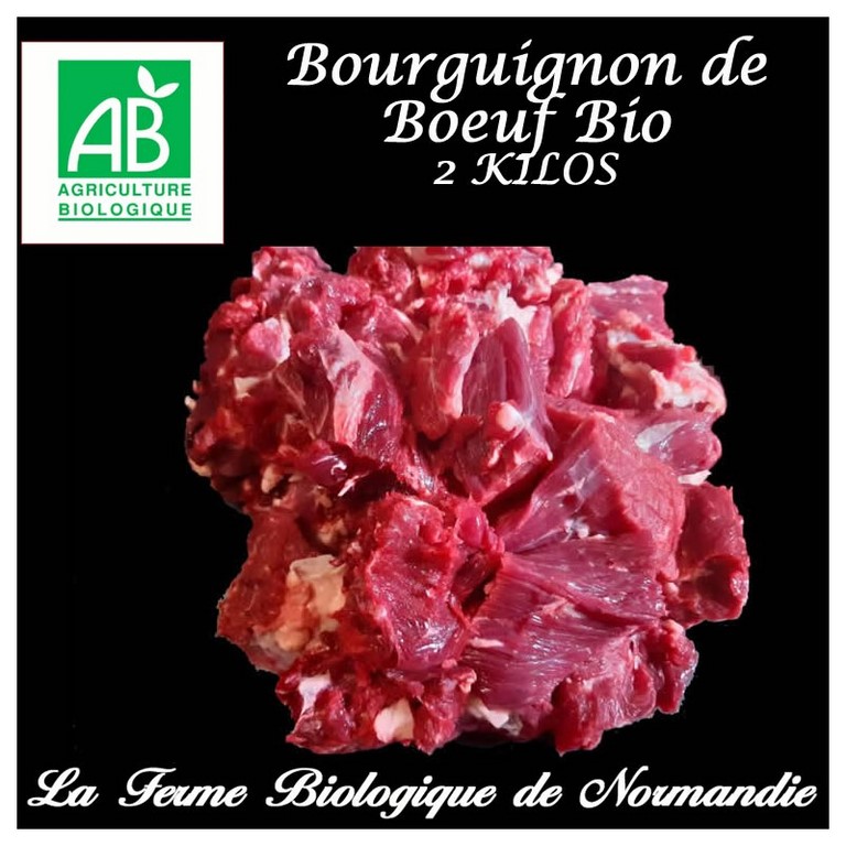 Boeuf Bourguignon bio  race limousine