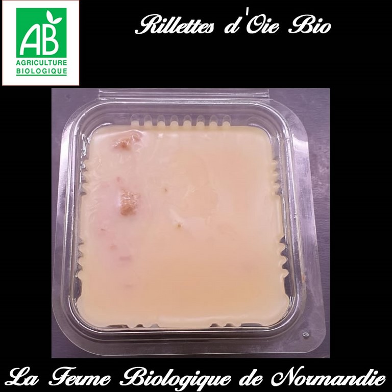 Rillettes d'oie bio 200g