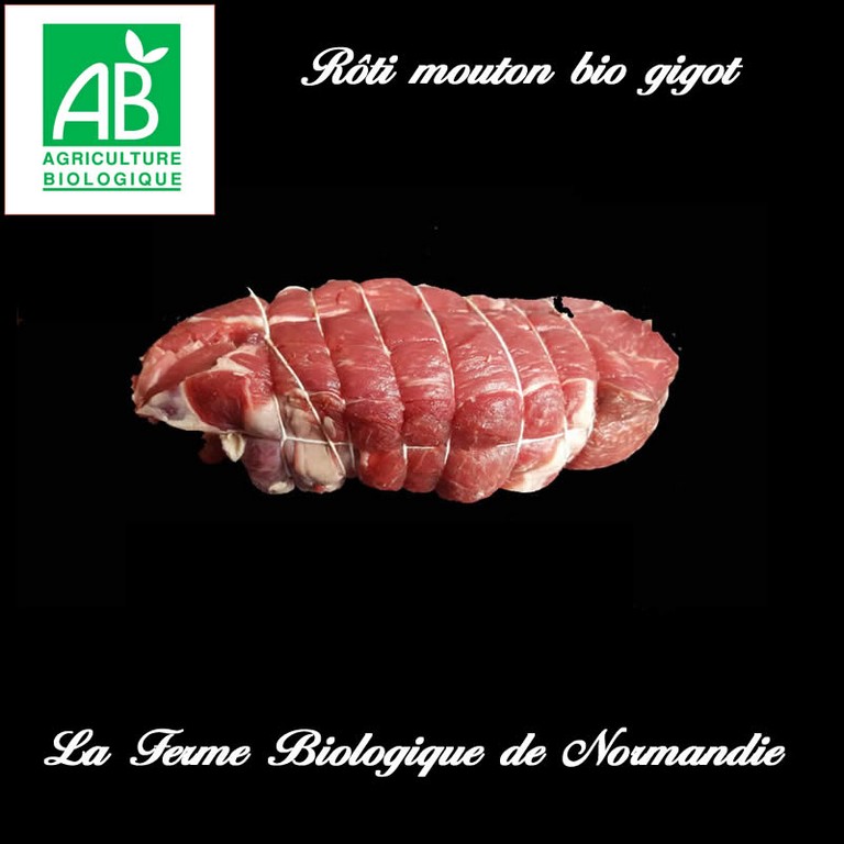 gigot de mouton roti sans os 600g