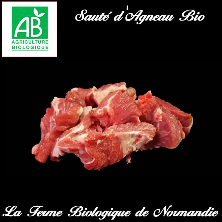 Sauté d'agneau bio direct producteur