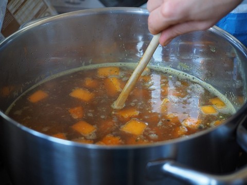 bouillon d'os bio