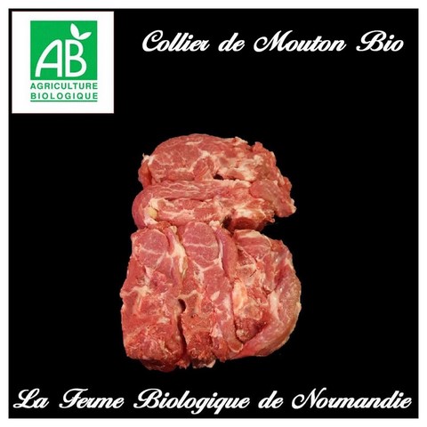 Collier de mouton bio 500g