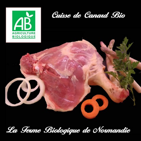 Cuisse de canard bio