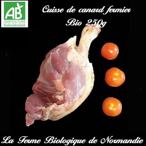 Cuisse de canard bio