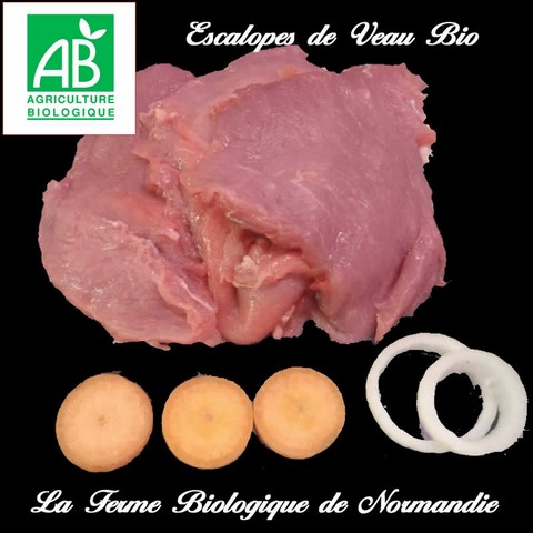 Escalopes de veau bio 