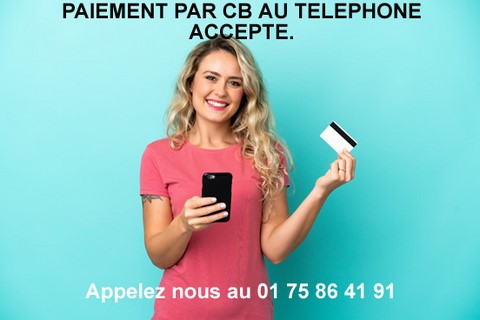 PAIEMENT Carte bancaire au téléphone 