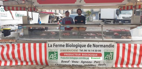 viande Bio marché St-Louis VERSAILLES