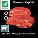 entrecote de boeuf bio 400g