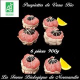 Promo paupiettes de veau bio 900g