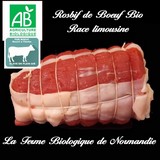 Rosbif boeuf bio race limousine 600g