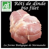 Rôti de dinde bio filet sans peau