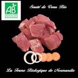 Promo sauté de veau bio sans os